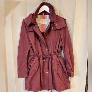 Burberry hooded jacket, size 8 like it new!